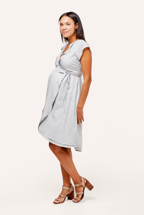 NOM Maternity Marina Wrap Dress