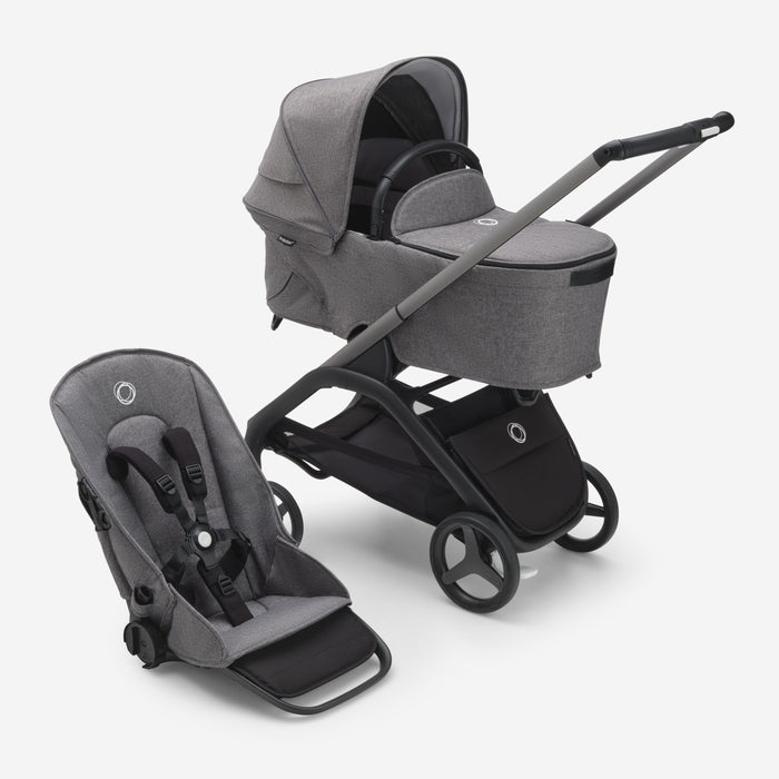 The Bugaboo Dragonfly Seat and Bassinet Stroller