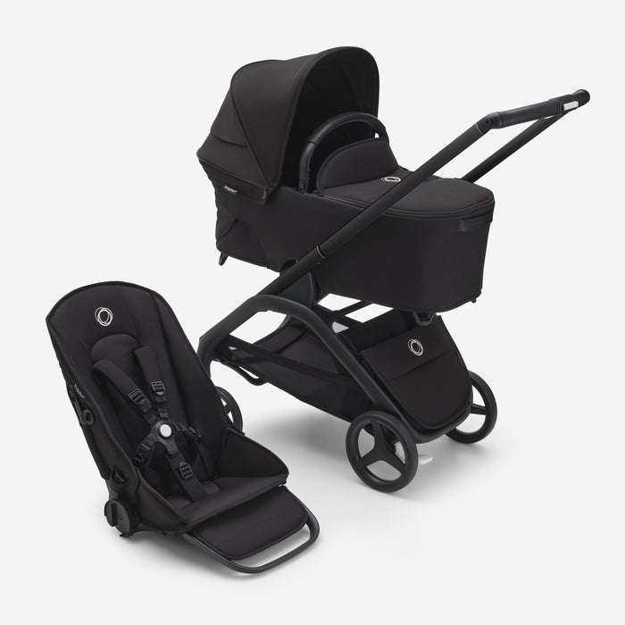 The Bugaboo Dragonfly Seat and Bassinet Stroller