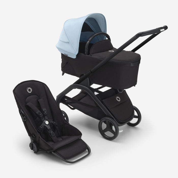 The Bugaboo Dragonfly Seat and Bassinet Stroller