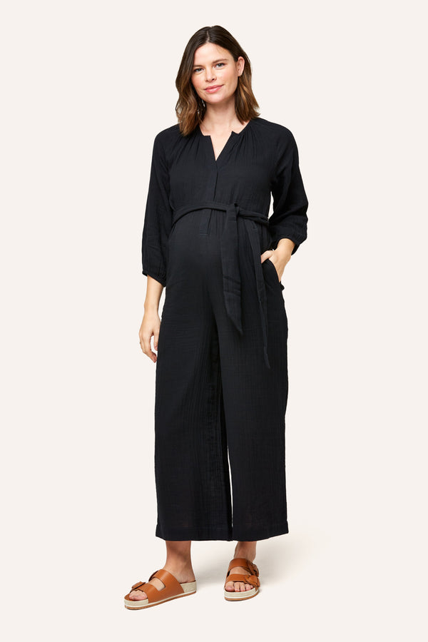 NOM Maternity Alma Nursing Jumpsuit