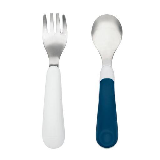 OXO Tot Fork and Spoon Set- Navy