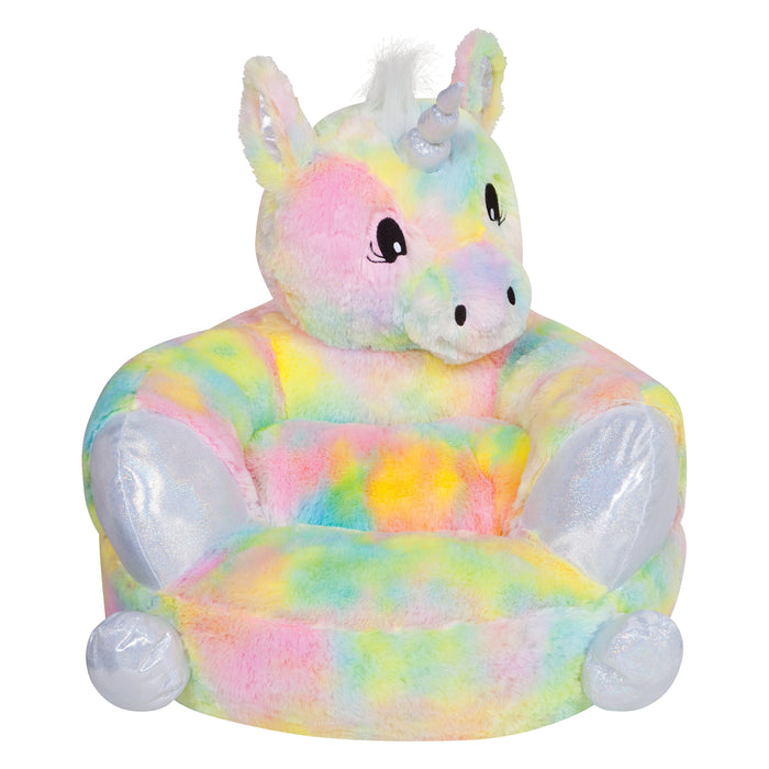 Trend Lab Toddler Plush Rainbow Unicorn Character Chair