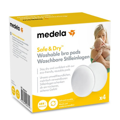 Medela Safe & Dry™ Washable Bra Pads 4 pack