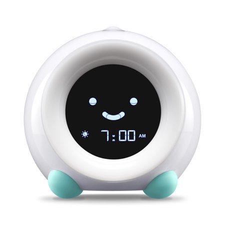 LittleHippo Mella Ready to Rise Children's Sleep Trainer, OK to Wake Alarm Clock, Night Light and Sleep Sounds Machine