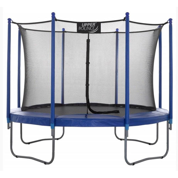 UpperBounce Easy Assemble High Quality 10 Foot Trampoline and Enclosure Set