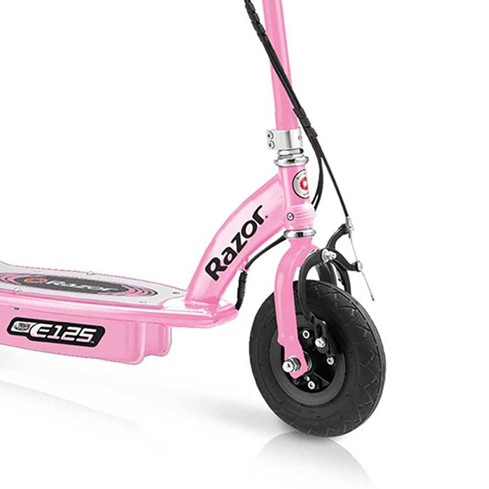 Razor E125 Motorized 24-Volt Rechargeable Girls Electric Scooter, Pink (2 Pack)