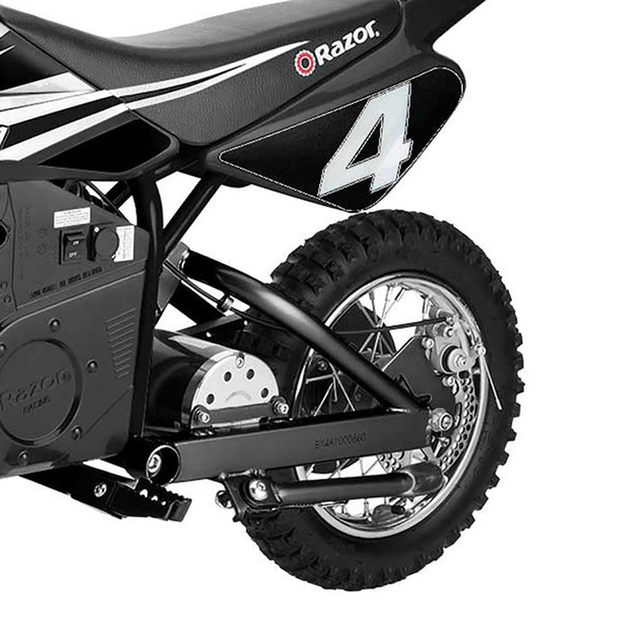 Razor MX650 Dirt Rocket High-Torque Electric Motocross Dirt Bike, Black (2 Pack)