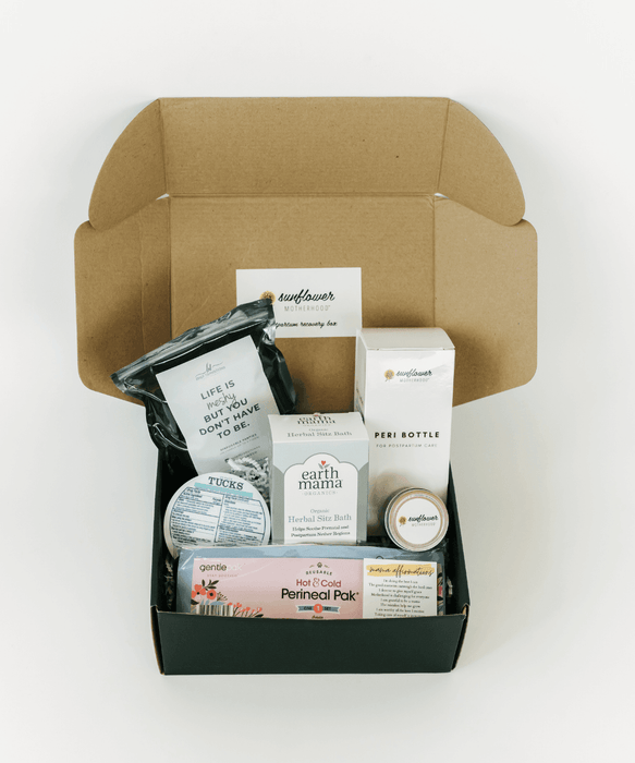 Sunflower Motherhood Postpartum Recovery Box