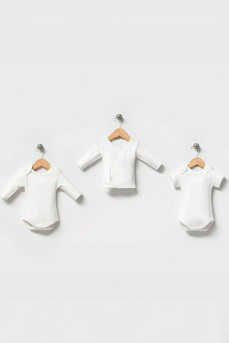 THA Dressing Axel Beige Newborn Coming Home Outfit (10 Pcs)
