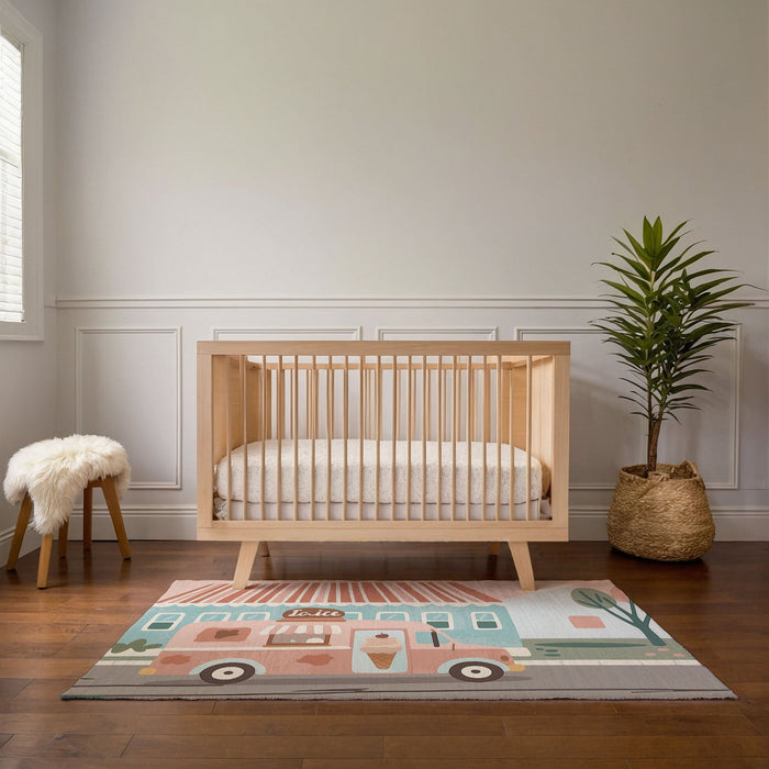 TeepeeJoy Nursery and Kids Car Area Rug - Lickety Split Lane