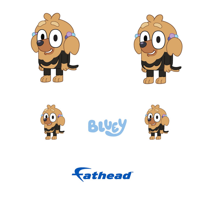 Fathead Bluey: Missy Minis - Officially Licensed BBC Removable Adhesive Decal