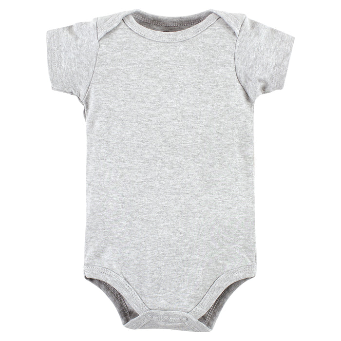 Hudson Baby Infant Girl Cotton Bodysuits, Girl Daddy 5 Pack