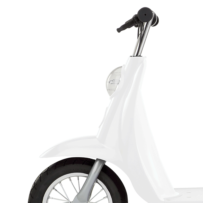 Razor Pocket Mod Euro 24V 250W Electric Motor Scooter (2-Pack), White & Blue