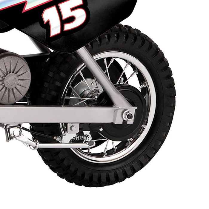 Razor MX400 Rocket 24V Electric Toy Motocross Dirt Bike, Black (2 Pack)