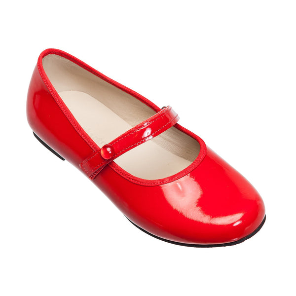 Elephantito Princess Flat Patent Red