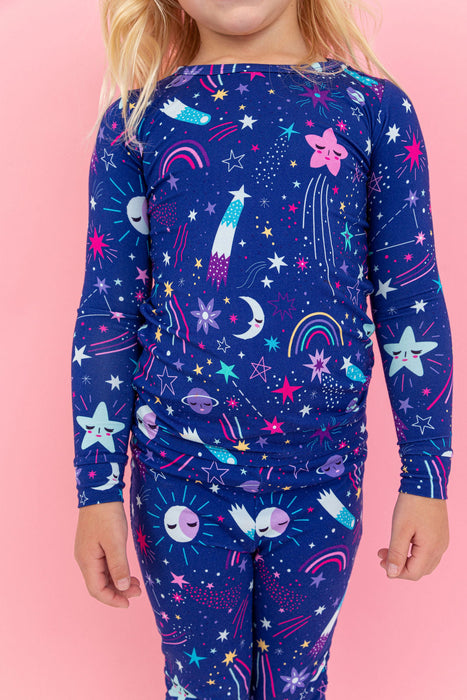 Bird & Bean Pajama Set -  Galaxy