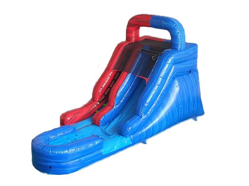 HullaBalloo 12' Fire N Ice Inflatable Slide Wet/Dry