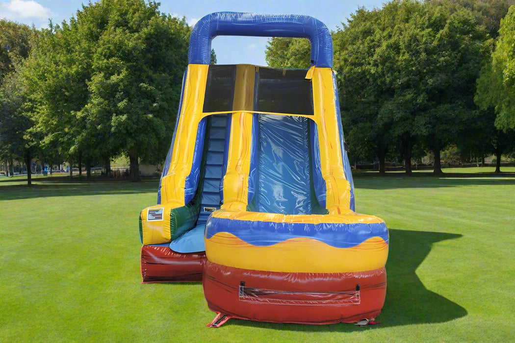 HullaBalloo 12' Fun Inflatable Slide Wet/Dry