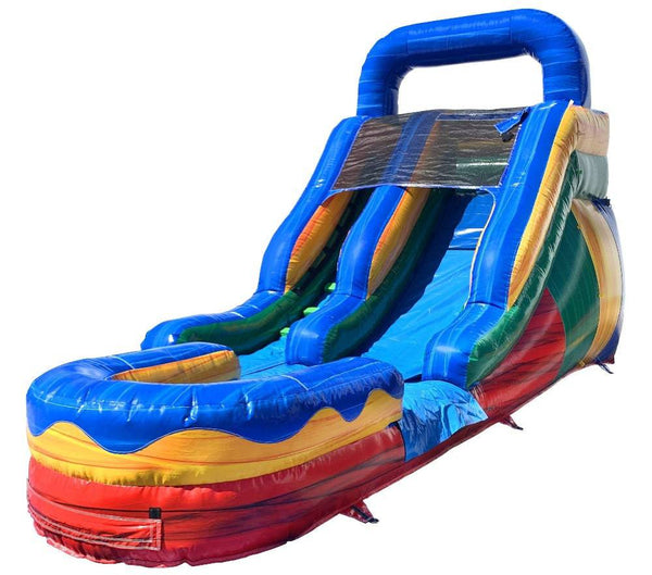 HullaBalloo 12' Fun Waterslide with Pool