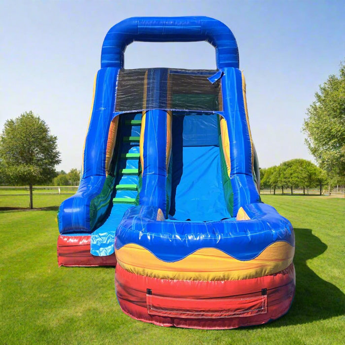 HullaBalloo 12' Fun Waterslide with Pool