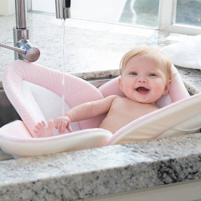 Blooming Bath Baby Bath Seat - Baby Tubs for Newborn Infants to Toddler 0  to 6 Months and Up - Baby Essentials Must Haves - The Original Washer-Safe