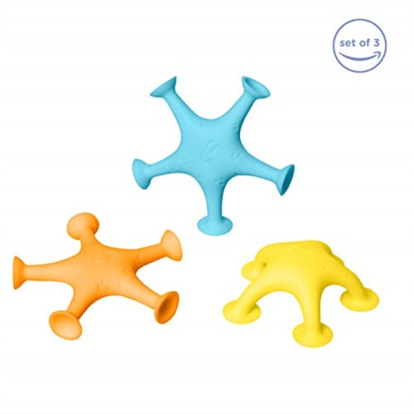 Ubbi Stretch N Stick Starfish Bath Toys