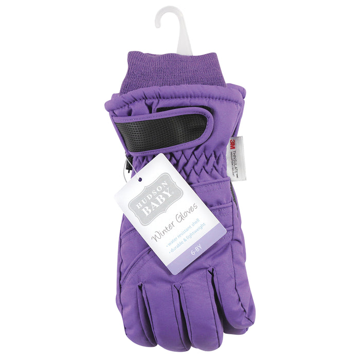 Hudson Baby Snow Gloves, Purple