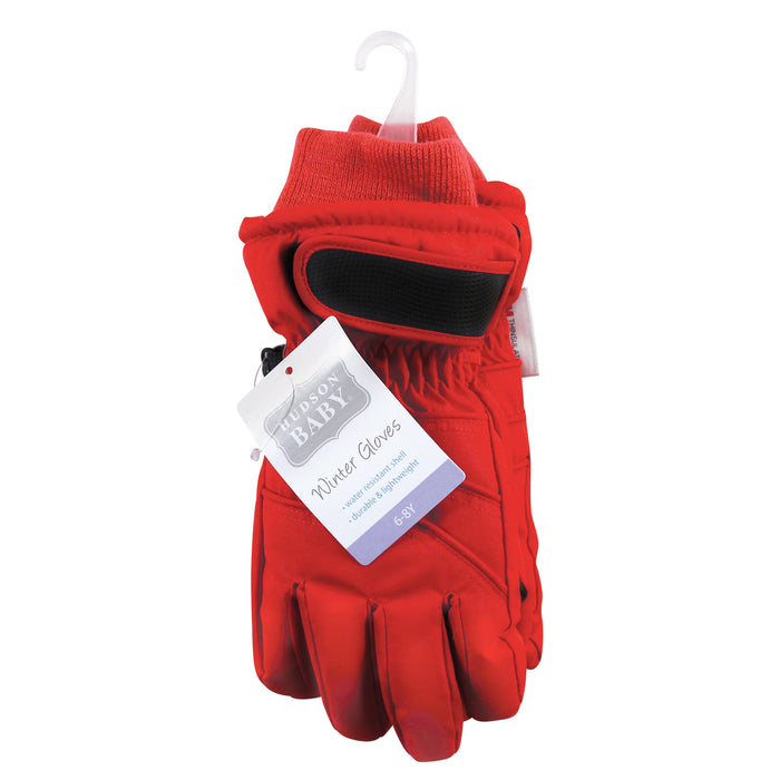 Hudson Baby Snow Gloves, Red