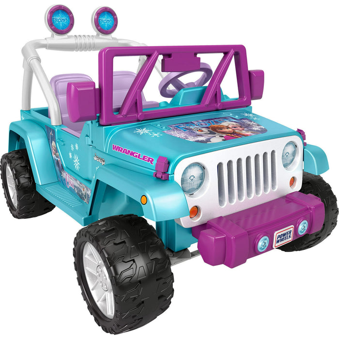 Power Wheels Disney Frozen Jeep Wrangler by FIsher Price