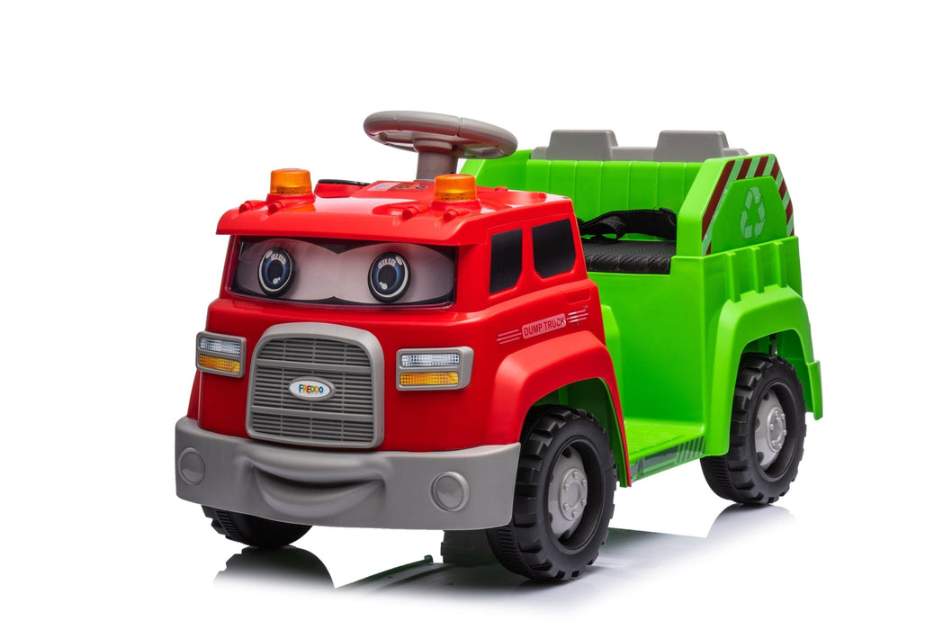 Freddo Toys 12V Dump Truck 1 Seater Ride-on