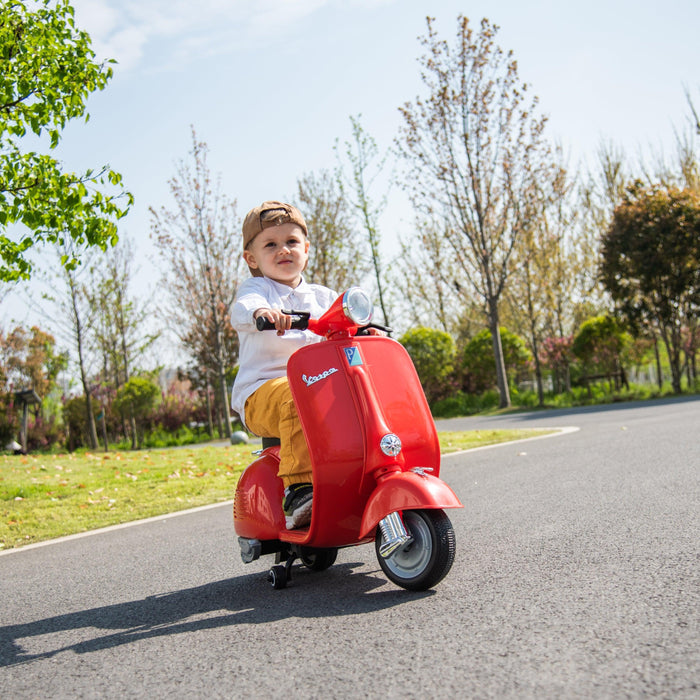 Freddo Toys 12V Kids' Vespa Electric Ride-On Scooter