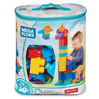 Mega Bloks 80-piece Big Building Bag Blocks