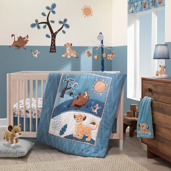 Lambs & Ivy Lion King Adventure Crib 3-Piece Bedding Set