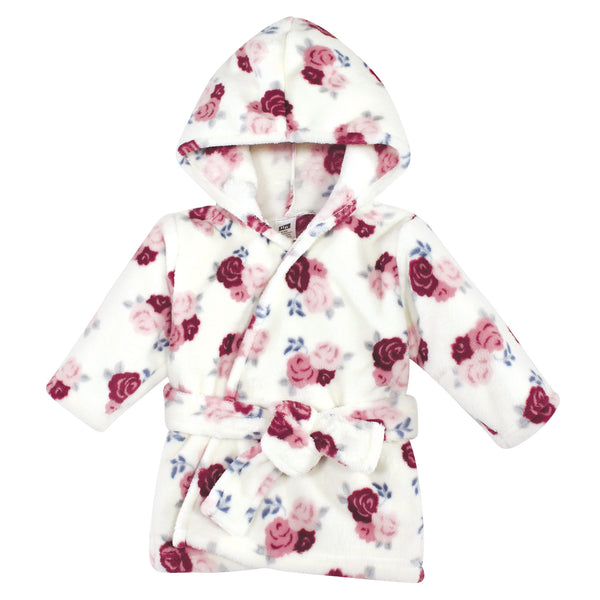 Hudson Baby Plush Bathrobe, Floral