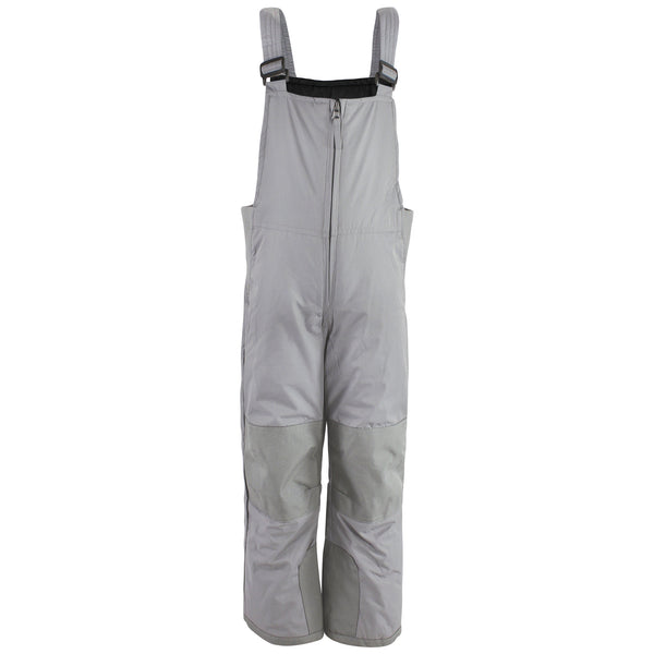 Hudson Baby Gender Neutral Snow Bib Overalls, Charcoal