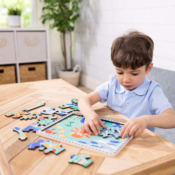 Melissa & Doug Under water Wooden Gear Puzzle