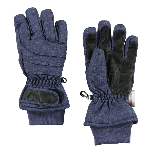 Hudson Baby Snow Gloves, Heather Navy