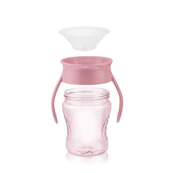 WOW CUP for Baby 360 Transition Cup – Simply Rose, 7 oz. / 207 ml