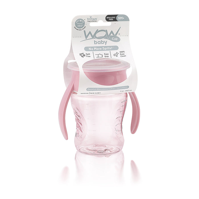 WOW CUP for Baby 360 Transition Cup – Simply Rose, 7 oz. / 207 ml