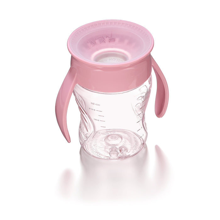 WOW CUP for Baby 360 Transition Cup – Simply Rose, 7 oz. / 207 ml