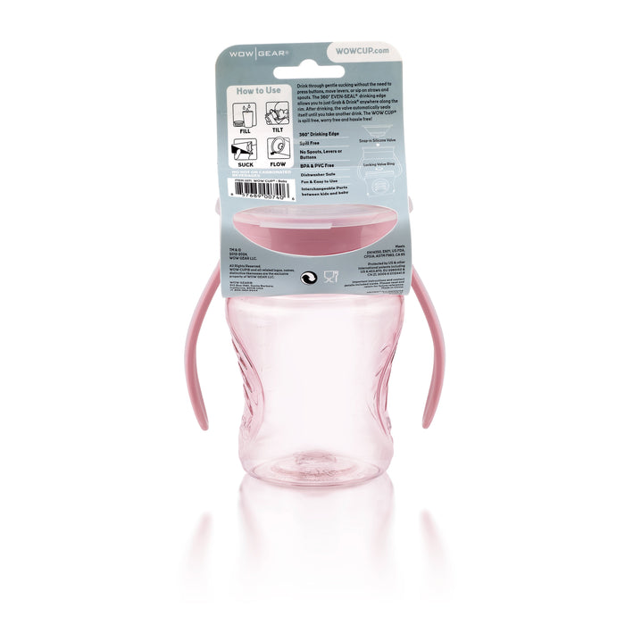 WOW CUP for Baby 360 Transition Cup – Simply Rose, 7 oz. / 207 ml