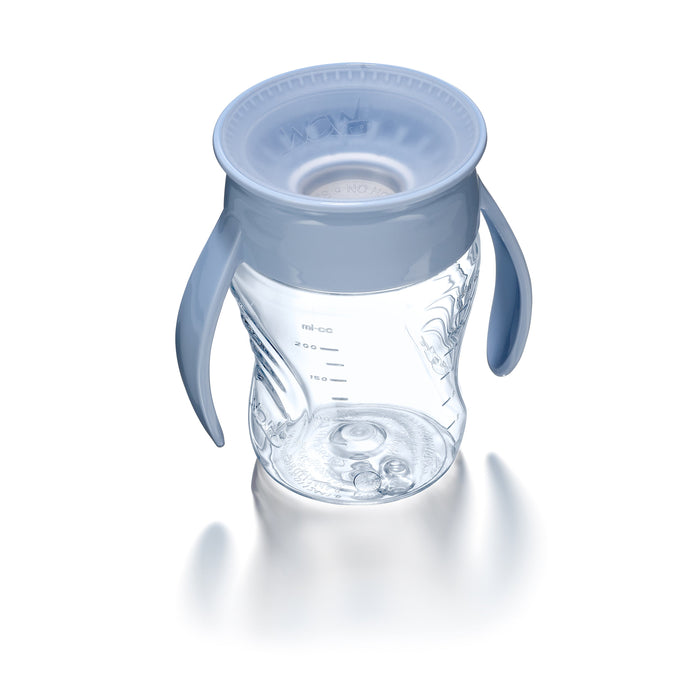 WOW CUP for Baby 360 Transition Cup – Graceful Blue, 7 oz. / 207 ml