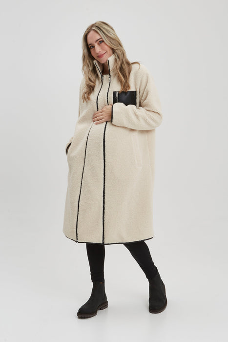 NOM Maternity Teddi Coat