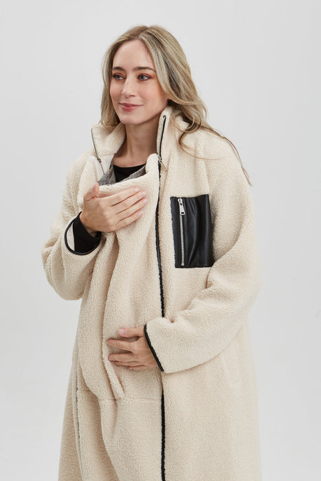 NOM Maternity Teddi Coat