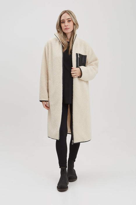 NOM Maternity Teddi Coat