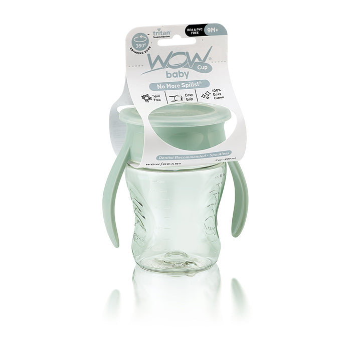 WOW CUP for Baby 360 Transition Cup – Tranquil Green, 7 oz. / 207 ml