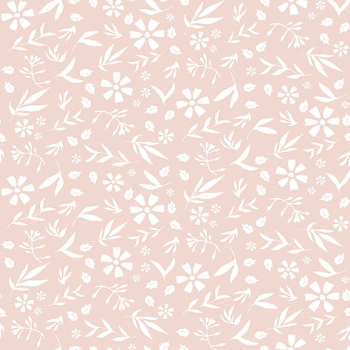 TeepeeJoy Flower Themed Wallpaper for Nursery and Kids Rooms - Petal Softness