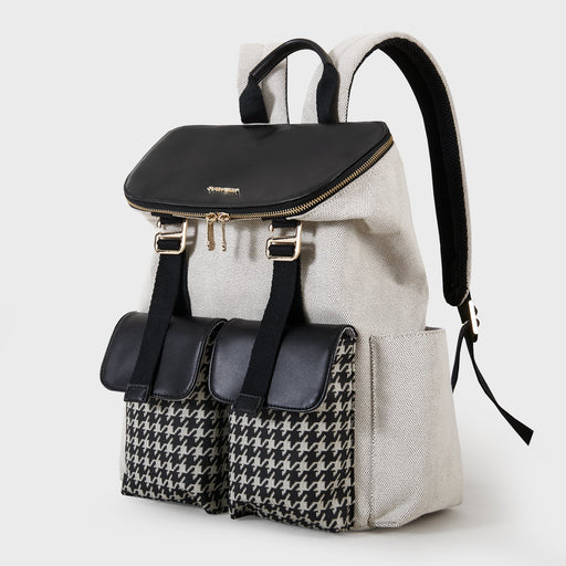 Sunveno Houndstooth Diaper Backpack