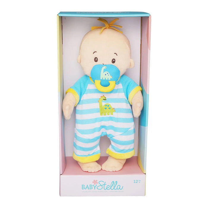 Manhattan Toy Company Baby Stella Peach Fella Doll with Blonde Hair